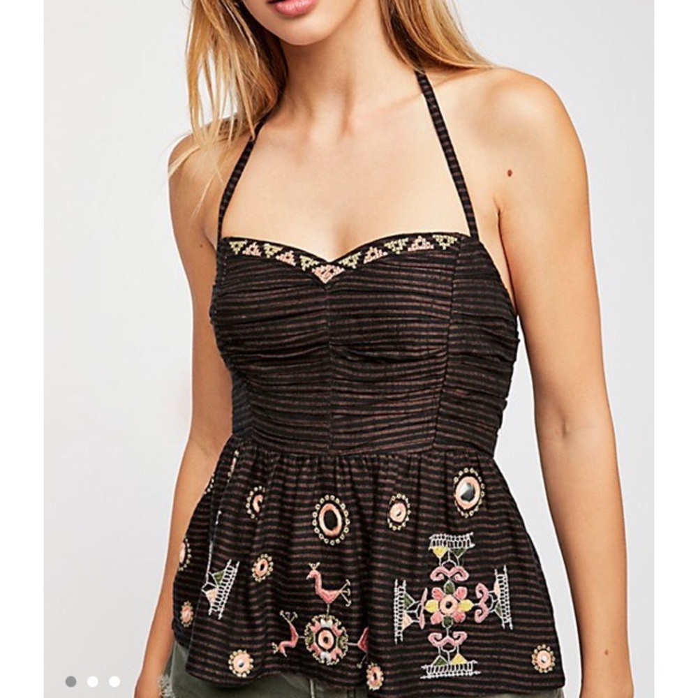 [S/M] Free People Sweet Safari Top halter top
